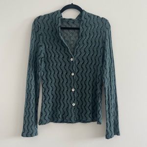 Vintage - Cardigan with Special Crochet
